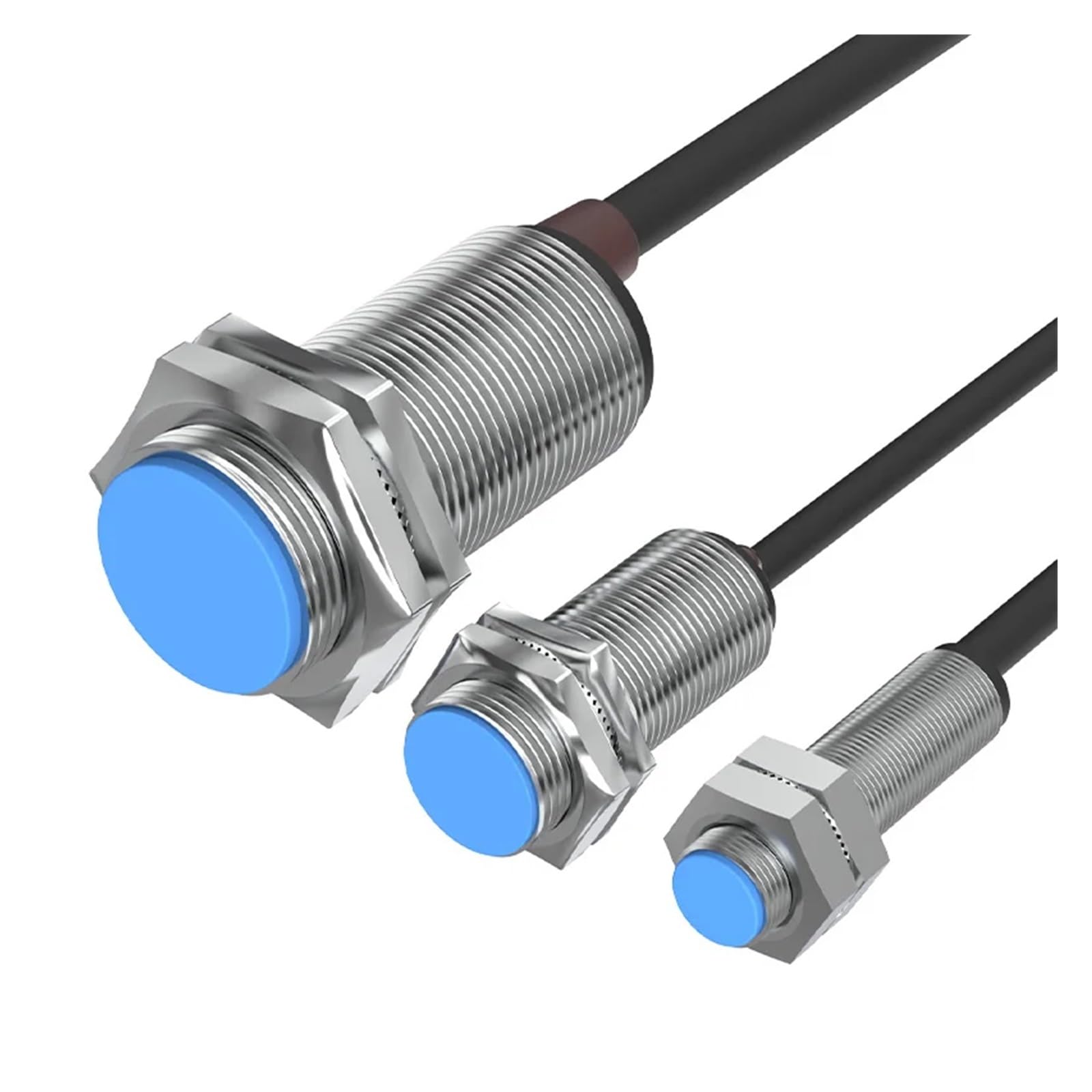 Interruttore sensore di prossimità Magnetico ad Effetto Hall Serie 5001 M8 Distanza rilevamento 10 mm DC10-30 V NPN PNP Polo N o S | Dc 3-wires Pnp Nc
