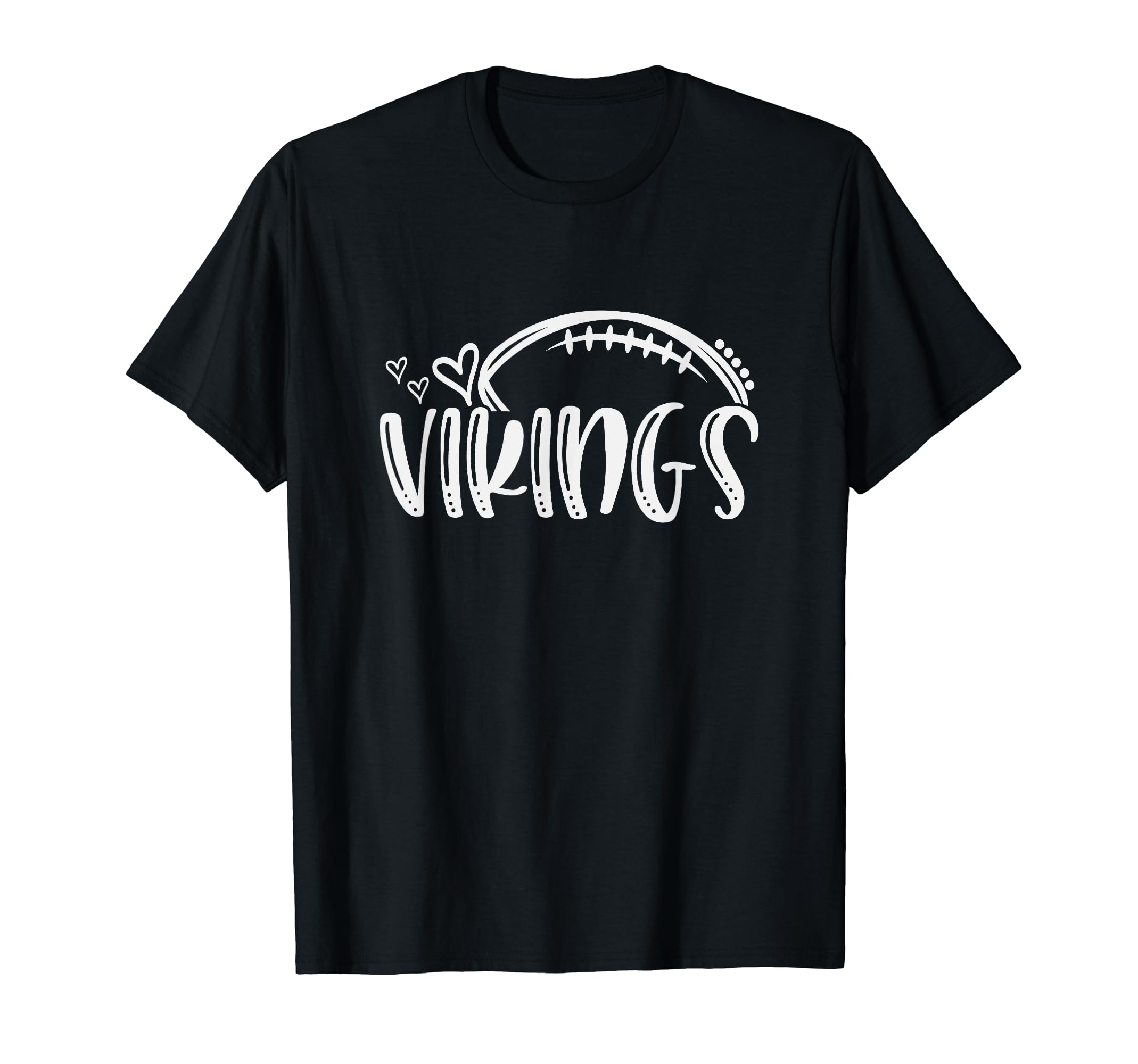 Viking School Spirit Sport Team ShirtsFootball Vikings School Sports Fan Team Spirit T-Shirt