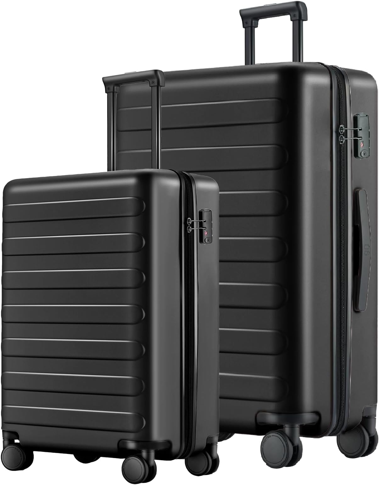 NINETYGO Carry on Luggage 22 X 14 X 9 Airline Approved, 20 Inch Luggage for 3-5 Days Travel, Double Spinner Wheels, 100% Hardshell PC, TSA Lock