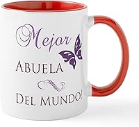 Vista 31 de CafePress World's Best Grandma - Taza de café de cerámica (11 oz)