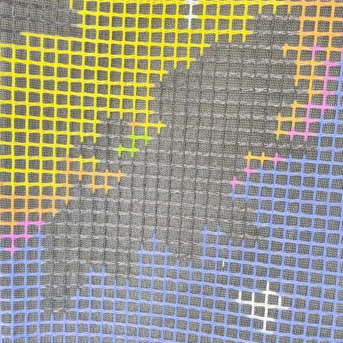 Image of Howie's Latch Hook Kits for Adults, DIY Halloween Latch Hook Kit Rug Crochet Yarn, Color Preprinted Pattern Embroidery Decoration(Halloween Bats, 19.69 x 14.96 inch)