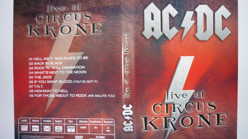 AC/DC, Live at Circus Krone - DVD: Amazon.co.uk: DVD & Blu-ray