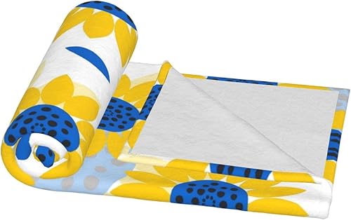 Miniatura 7 de Sunflower 1 Throw Blanket for Women Soft Summer Fleece Blanket 50"x40" Travel Lightweight Blanket for Bed Couch Cute Home Decor