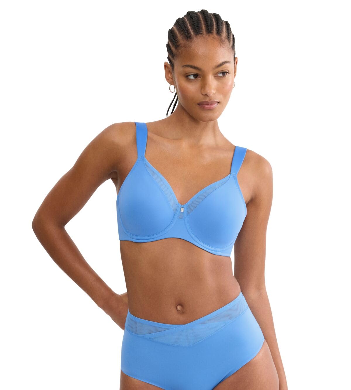 Triumph - True Shape Sensation T W01 - Minimiser Bra, Sky Blue, 42D