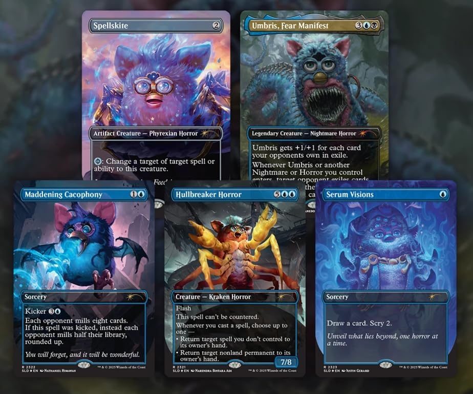 MTG Decks & More Compatible with Furby: MTG Secret Lair: Secret Lair x Furby: The Oddbodies​ (Non-Foil Edition)