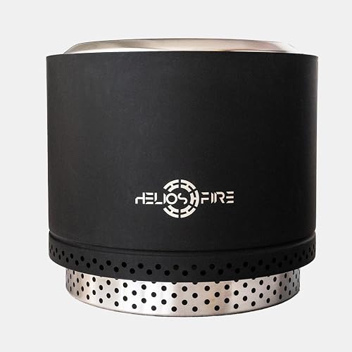 Eros Smokeless Fire Pit (Black)