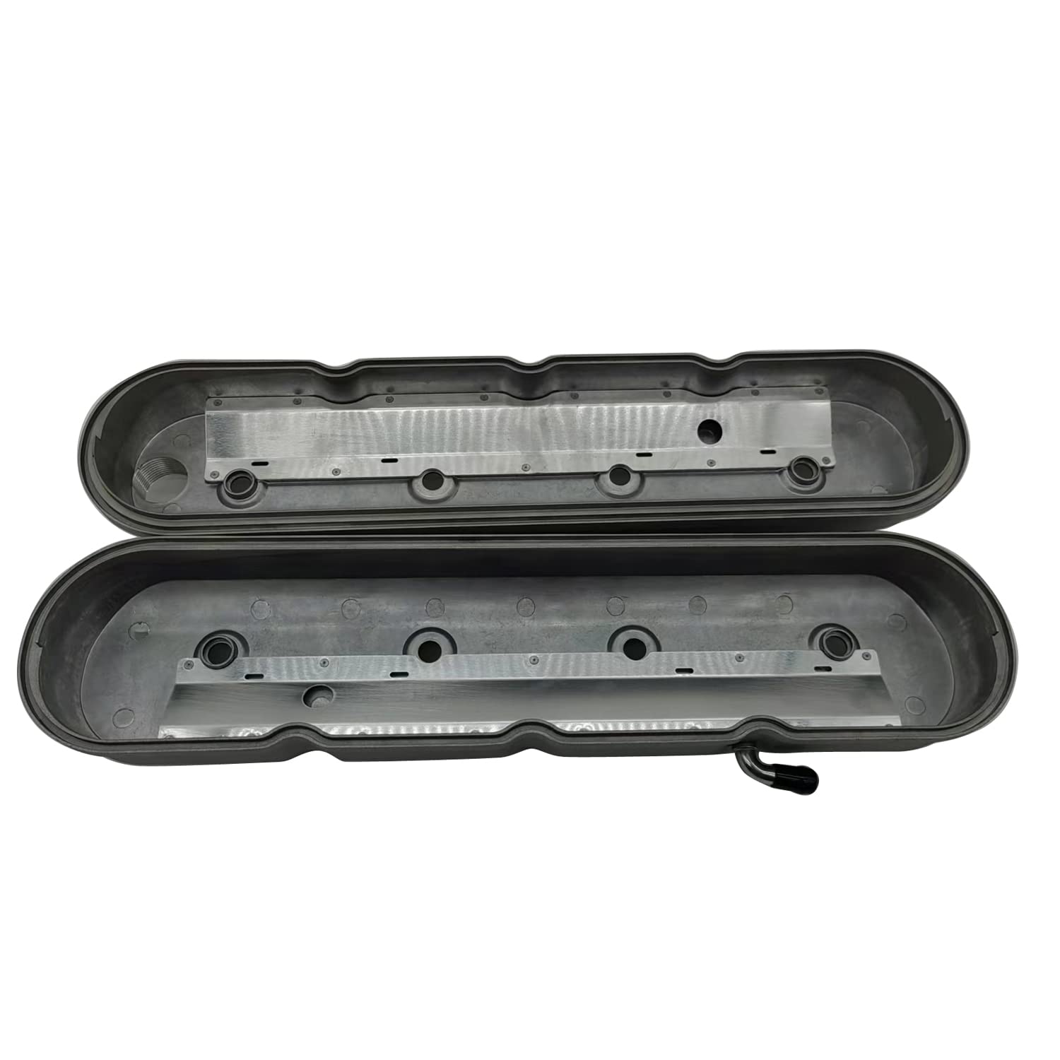 Polished Cast Aluminum Tall Valve Covers With Coil Mounts For GM LS Engines (LS1, LS2, LS3, 5.3L, Etc.)