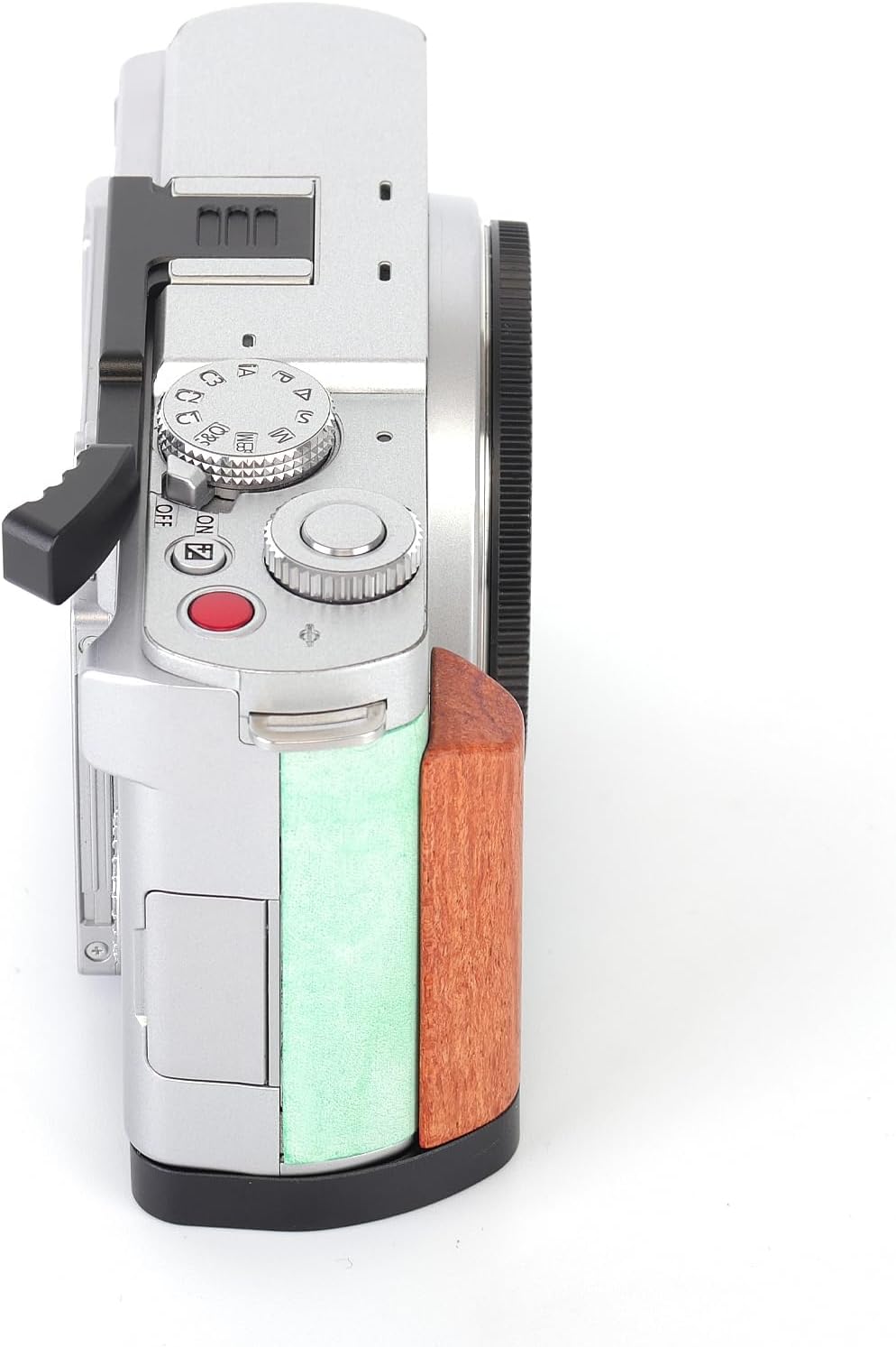 Metal Thumbs Up Grip for Panasonic LUMIX S9 Camera, LUMIX S9 Thumb Up Rest Hand Grip Anti-Slip Finger Grip, Hot Shoe Mount Thumb Support Enhanced Grip for One-Handed Photography (Black) - Image 5