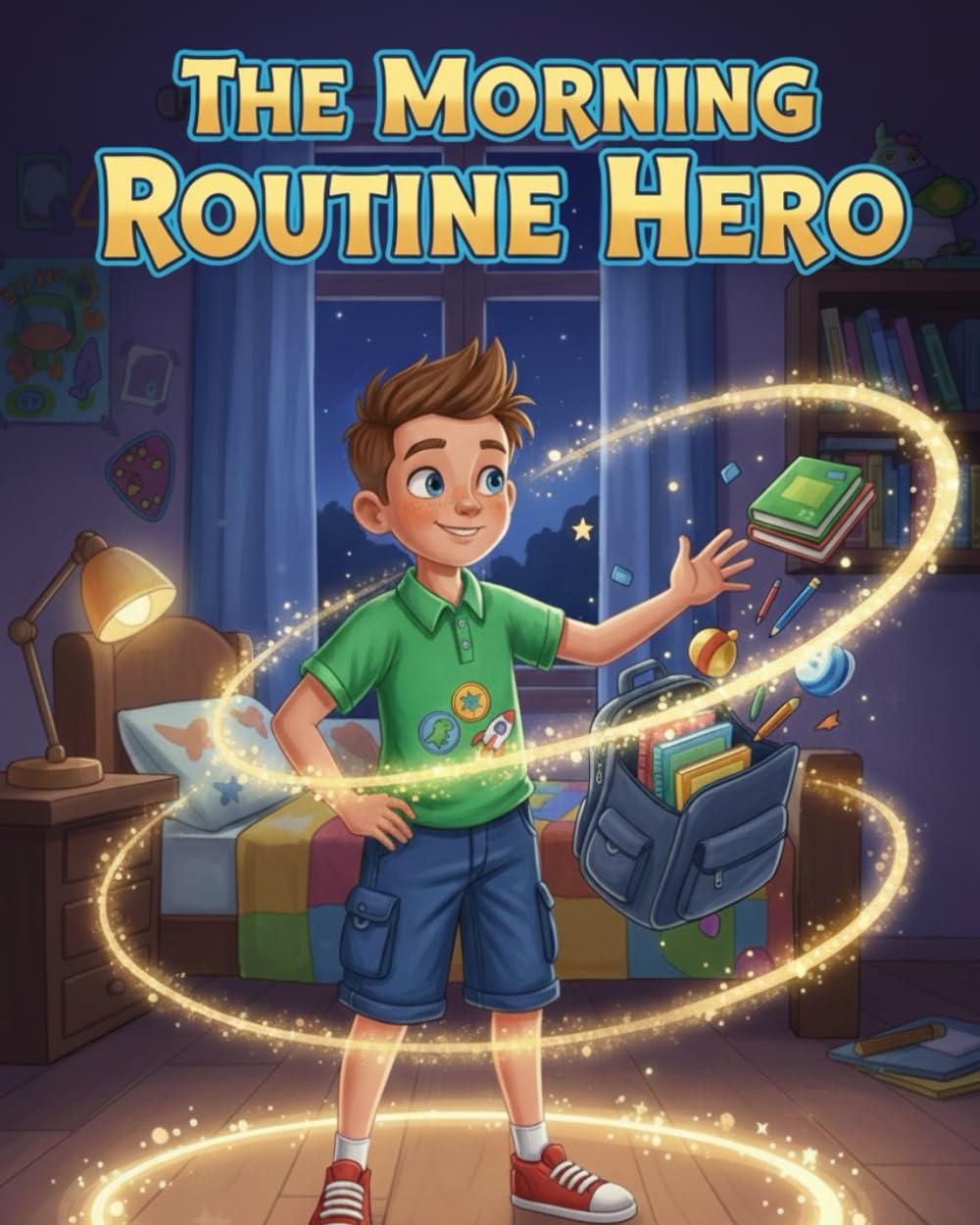 The Morning Routine Hero: A time-bending morning adventure where a thoughtful young hero learns planning skills, memory habits, and responsibility by ... before the sun goes down. (Morning Mission)