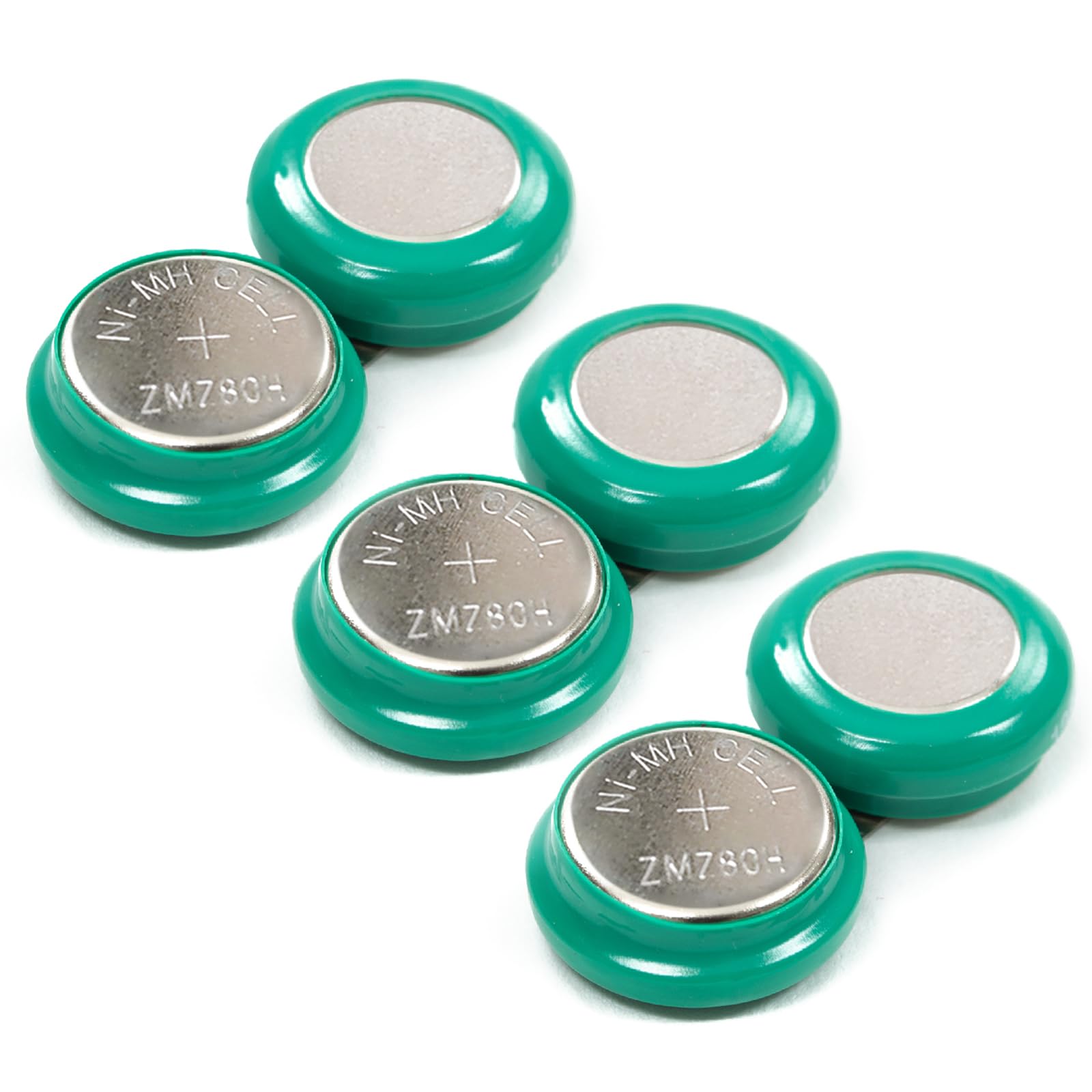 LeeCrynoid 2.4V Ni-MH TV Ear Batteries for TV Headset 5.0 Version 40810, Headphone 40810 Replacement Battery- 6+ Hrs Runtime(​3-Pack)