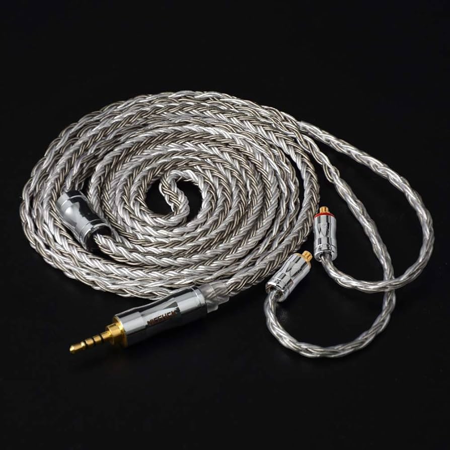 Amazon | NICEHCK C16-4 16芯 イヤホンケーブル 高純度銀メッキ