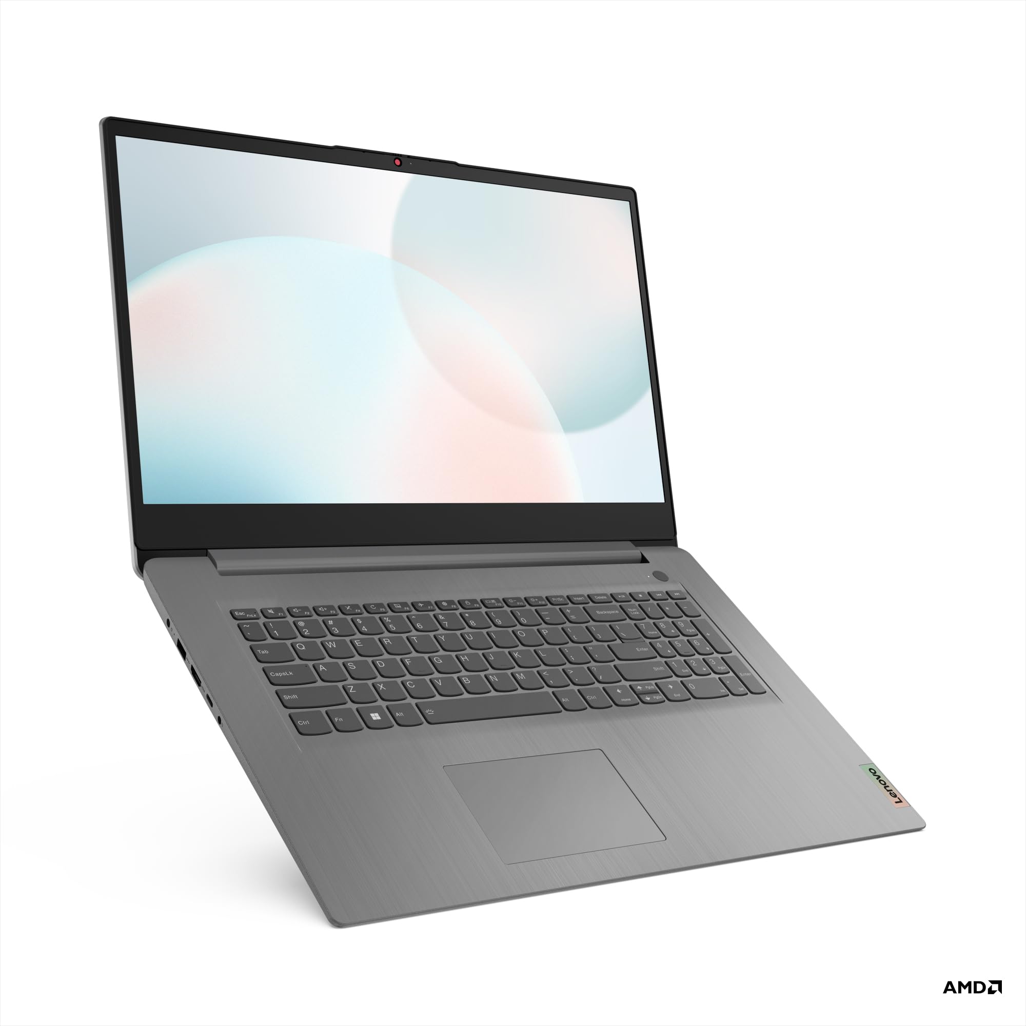 Lenovo IdeaPad 3 Laptop | Display Full HD 17,3" | AMD Ryzen 5 5625U | 8 GB di RAM | SSD 512 GB | Scheda grafica AMD Radeon | Windows 11 | QWERTZ | Grigio artico | 3 mesi Premium Care