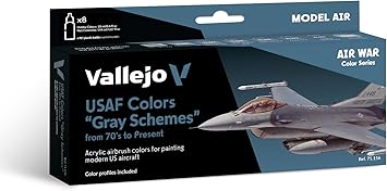 Vallejo USAF Colors 70S to Now Model، 17ml