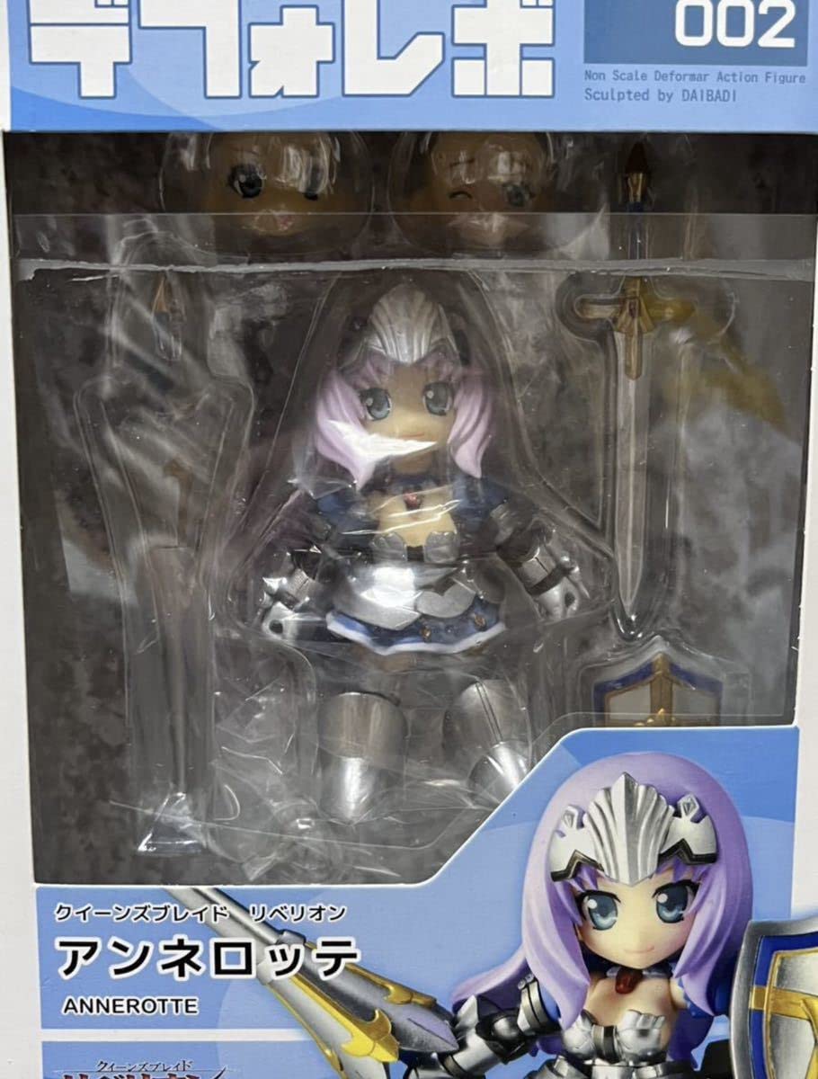 希少　新品　未開封　デフォレボ　クイーンズブレイド リベリオン　アンネロッテ Amazon.co.jp: 未開封 クイーンズブレイド リベリオン アンネ