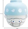Sanrio SAN4213-2 Cinnamoroll Soup Bowl and Rice Bowl Dinnerware Set, Mini, Miscellaneous Goods, Sanrio Goods, Gift, Made in Japan