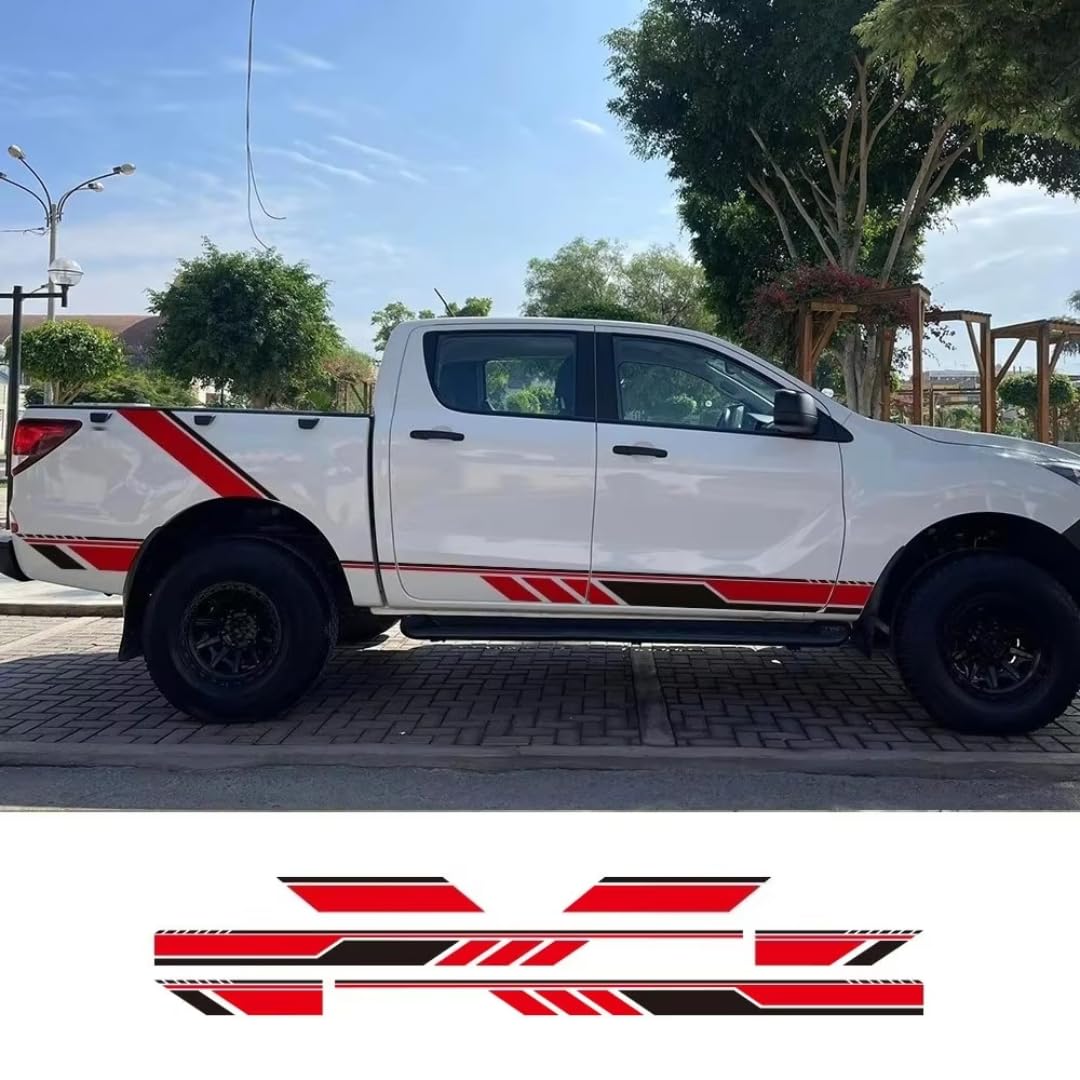 Akcesoria do dekoracji Mazda Bt50 Auto Tuning (czarno-szary)
