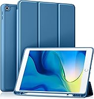Vista 29 de Akkerds - Funda Compatible con iPad de 10.2 Pulgadas 2021/2020/2019, para iPad de 9ª/8ª/7ª Generación con Soporte para Lápiz, Funda Protectora