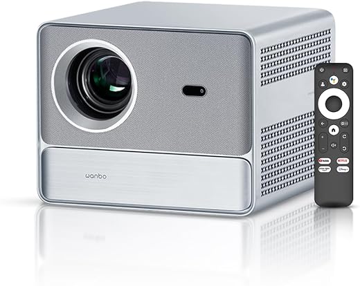 WANBO Davinci 1 Pro Native 1080P, 4K Support, 15000 lumens | Widevine L1 Certified | Google Assistant | Android 11.0 | Auto (Focus + Keystone + OA)…