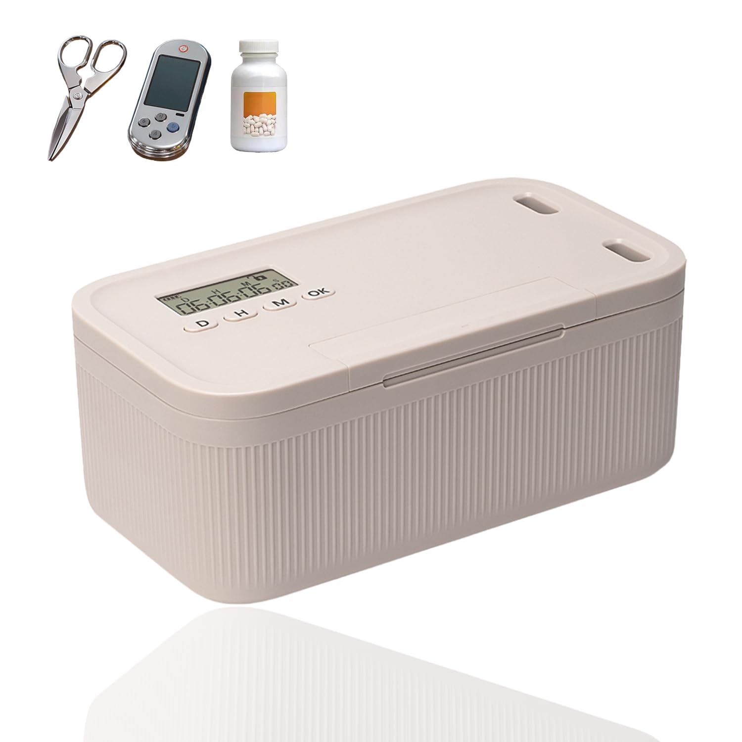 Boîte de rangement avec serrure à retardement Sightday, boîte de verrouillage pour téléphone pour gérer l'addiction, boîte de rangement à temporisation pour la cuisine/maison/école/personnel/voyage