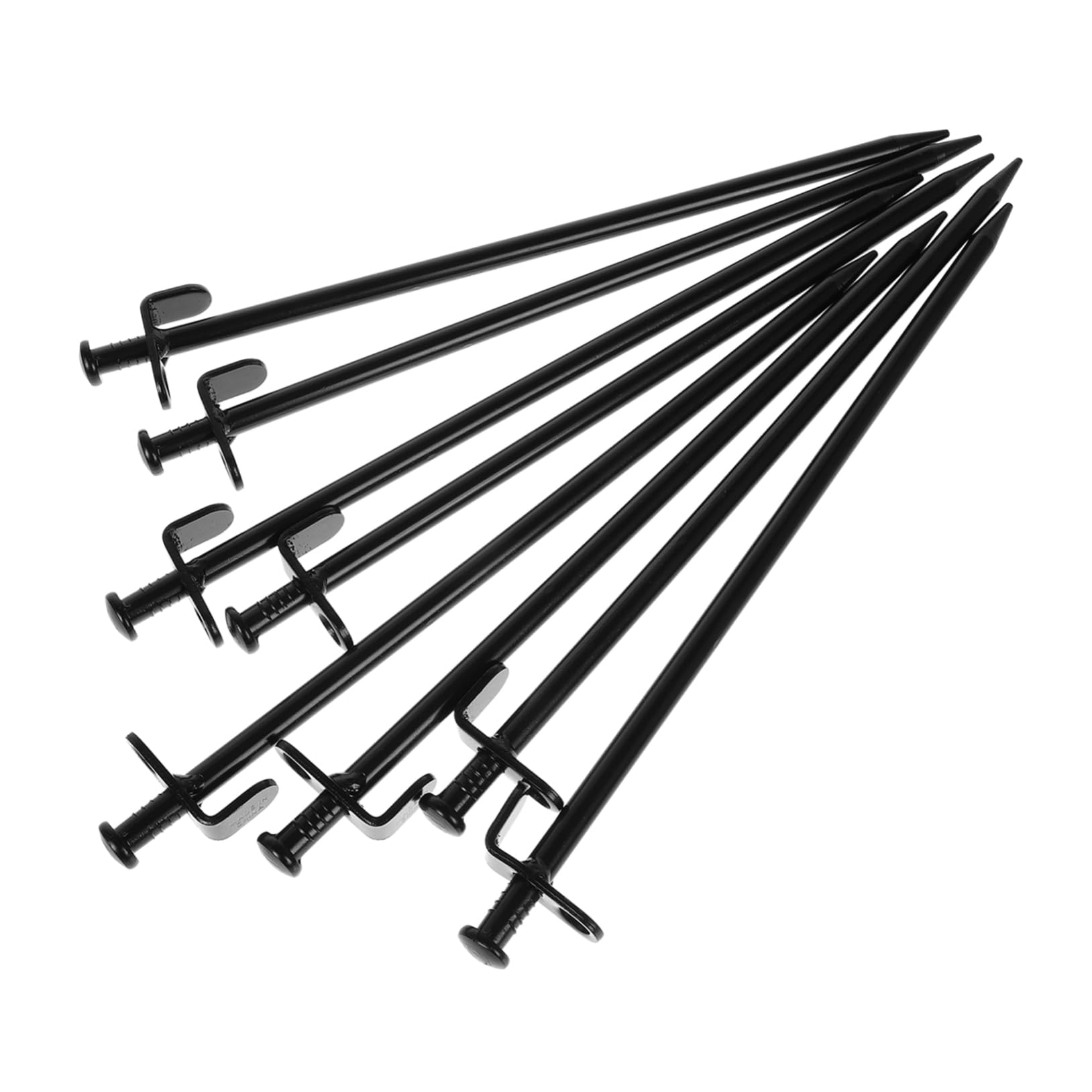 8pièces Piquets De Fixation Acier Sardines De Tente Robustes pour Camping Jardin Et Projets Extérieurs