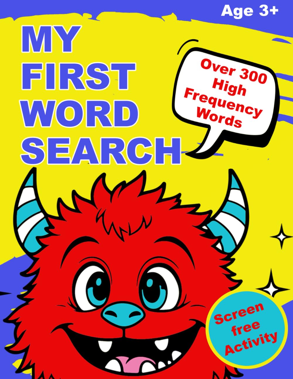 My First Word Search: Fun & Engaging, Large Print, Sight Word Puzzles for Kids and Early Readers