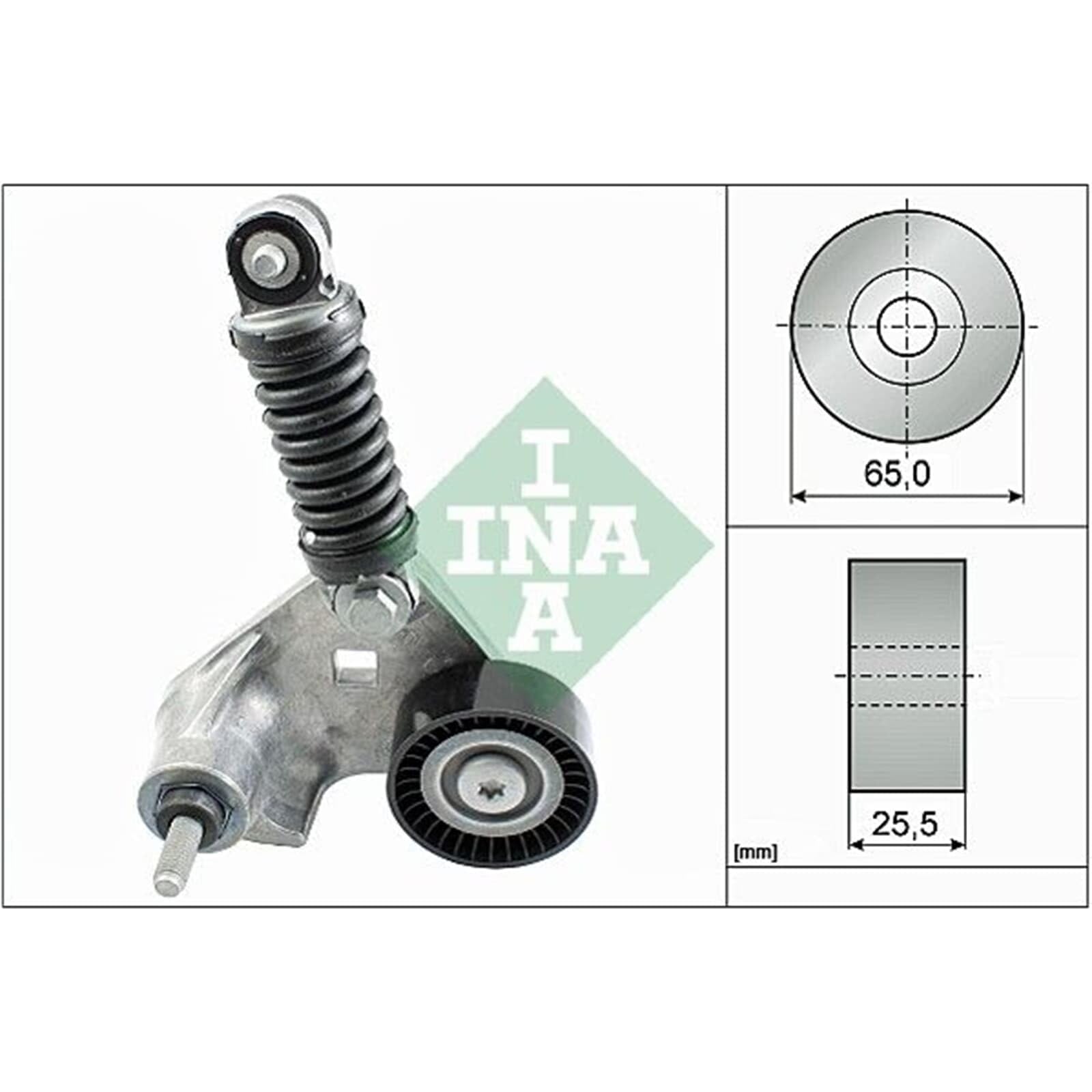 INA 534 0169 10 Braccio tenditore Cinghia Poly-V | Compatibile con: FORD MONDEO III, MONDEO III Stufenheck, MONDEO III Turnier, TRANSIT Bus, TRANSIT Kasten