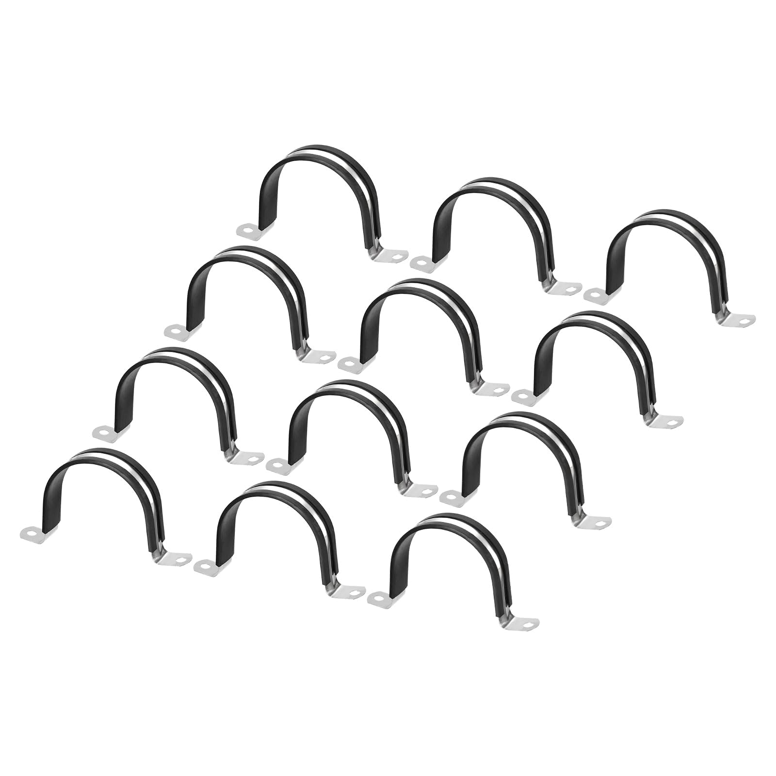 Unifizz 22Pcs 60mm(2-3/8") Cable Clamp