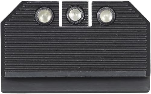 Night Fision Optics Ready Stealth .330-.353 Night Sight Set for Glock 17/19/34 Designed for Lower 1/3rd Co-Witness with Trijicon RMR & SRO, Holosun