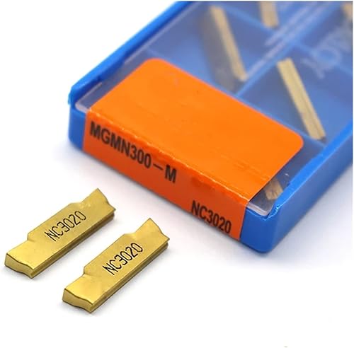 Miniatura 2 de para torno herramienta de torneado Holde 10 unids MGMN300 M PC9030 NC3020 insertos de carburo ranurados MGMN 300 Torno Torno Herramienta de torneado
