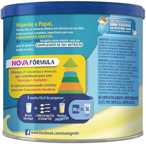 Miniatura 3 de Sustagen Kids Vanilla Flavor With 380G
