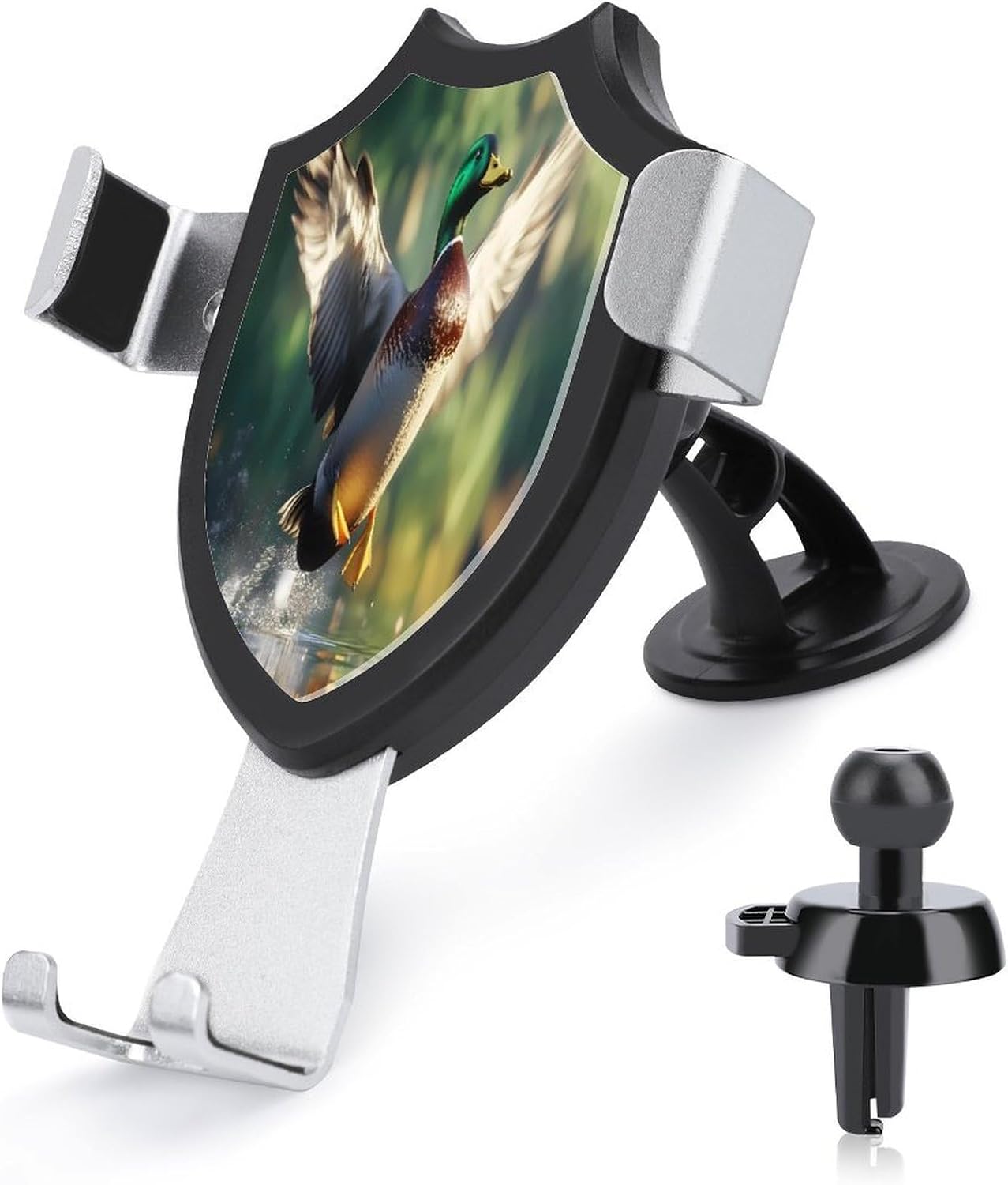 Funny Mallard Duck Phone Holder for Car Air Vent
