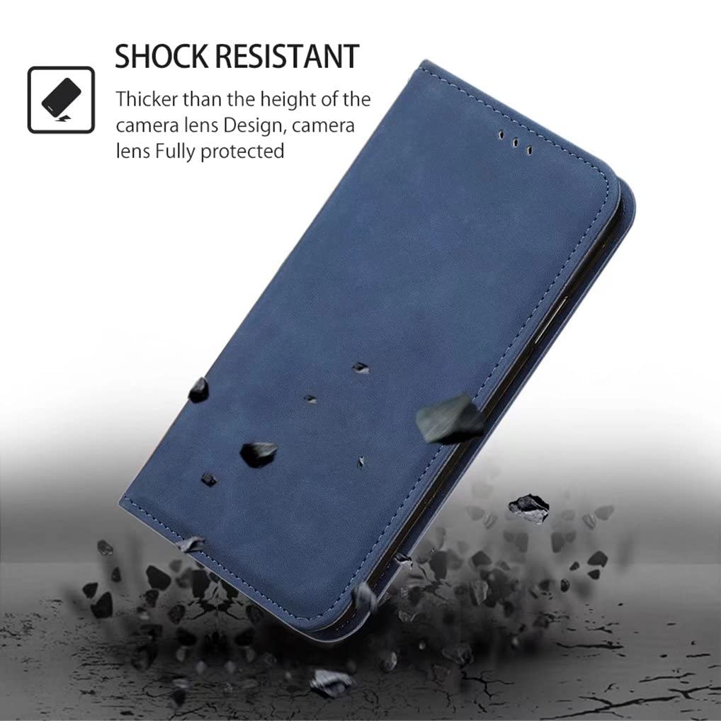 SEAHAI Cover per Realme 12 PRO 5G/Realme 12 PRO+ Plus 5G, Custodia Pelle Flip Portafoglio con Kickstand/Slot per Schede/Protezione RFID, Premium PU/TPU Antiurto Magnetica Libro Case - Nero
