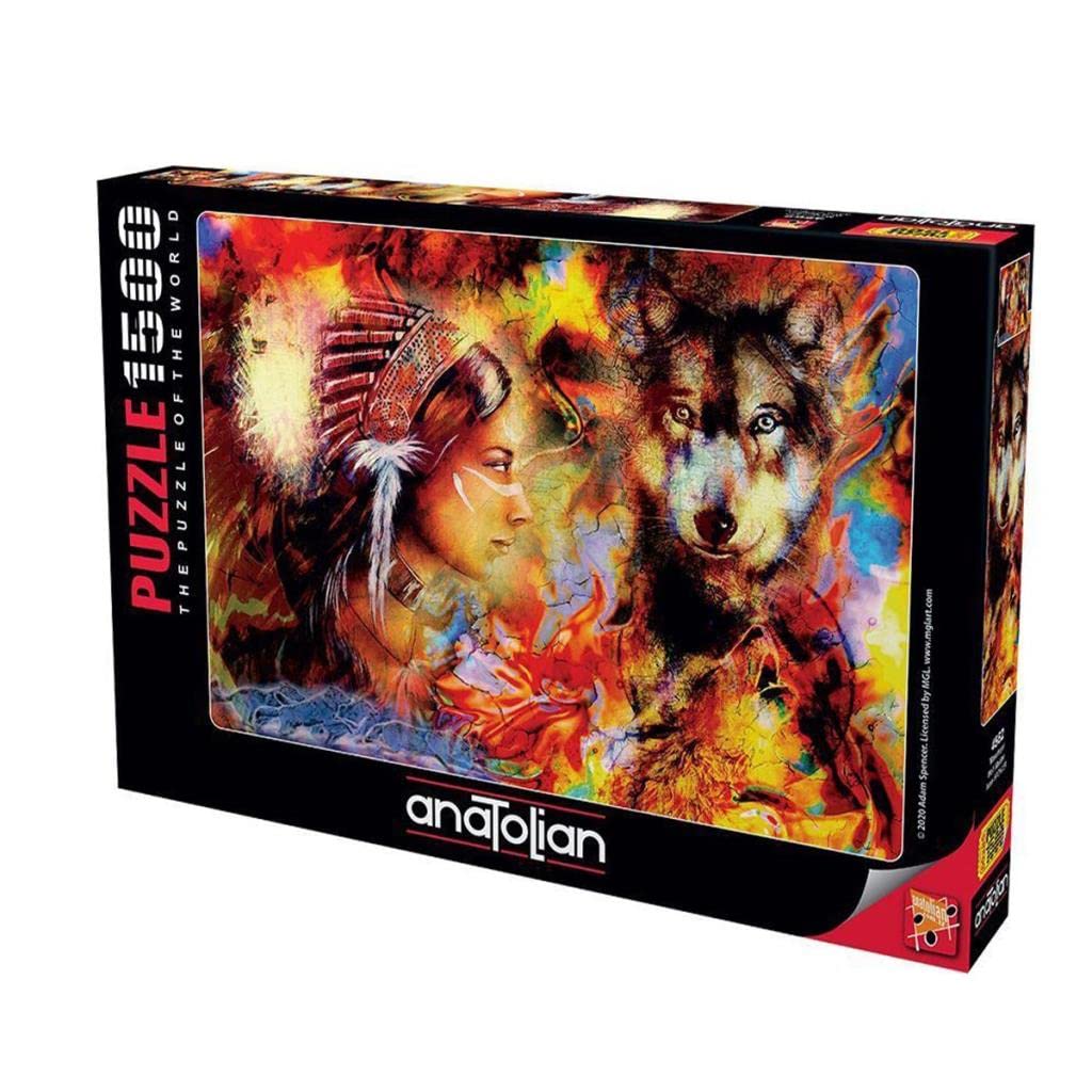 Anatolian Puzzle - Wolf Maiden, 1500 Piece Jigsaw Puzzle, #4562