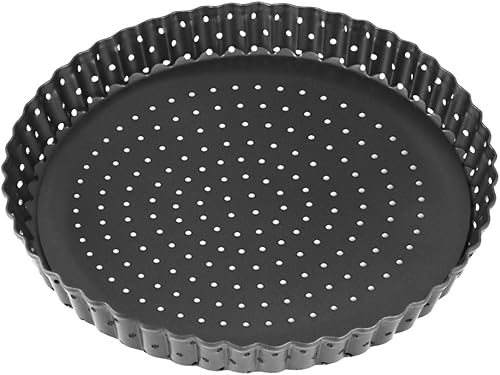 Miniatura 10 de DOITOOL Molde antiadherente de acero al carbono para pizza, molde redondo de 5 pulgadas para hornear tarta para hornear pizza estilo fácil de liberar