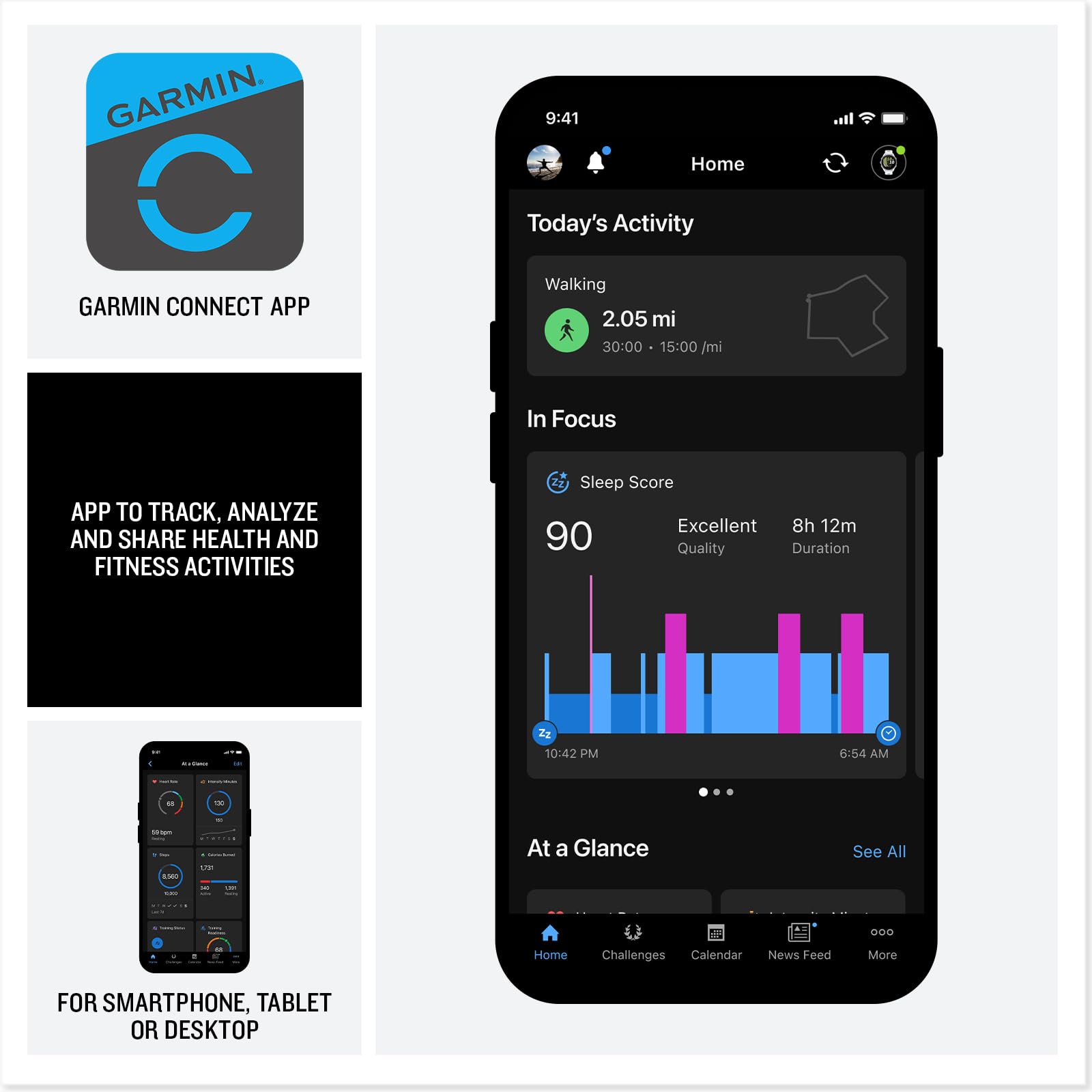 Garmin Forerunner® 170 Music, orologio da corsa GPS, statistiche di allenamento avanzate e informazioni sul recupero, oltre a memorizzare musica, verde con cinturino verde/limone