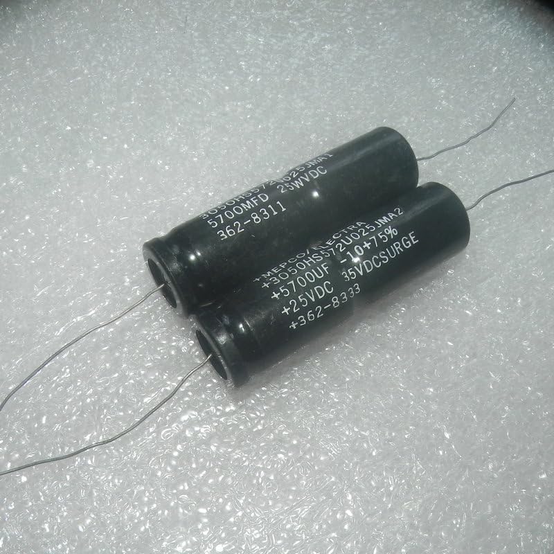 Occus MEPCO 25v5700uf Generation 6800uf Antique axial Filter elE Ctrolytic Capacitor 1pcs Price