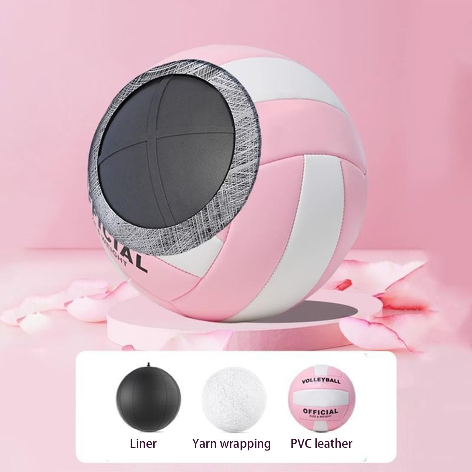 Genérico Vóley Playa Suave - Balón Entrenamiento Deportes Equipo | Pelota Suave De Entrenamiento para Playa, Césped, Parque, Piscina, Interior, Fiestas Y Actividades Escolares