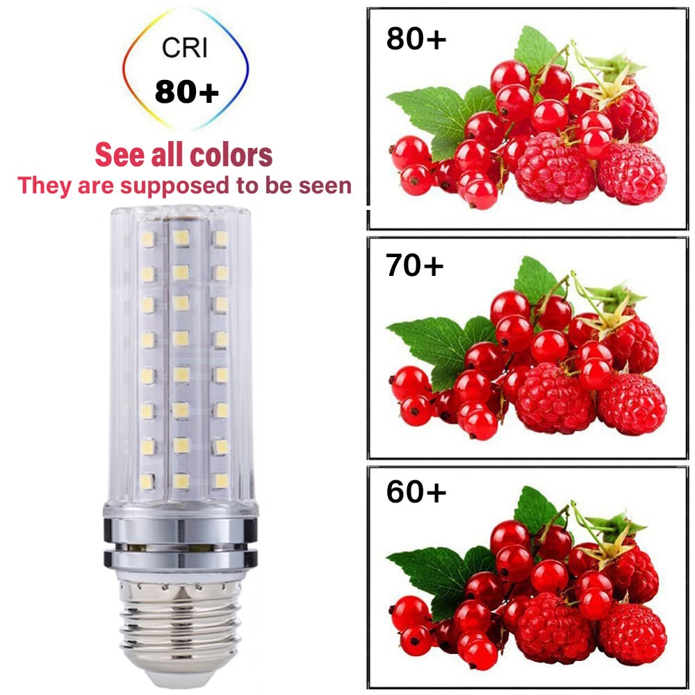 RYTM Lampadine LED, Lampadina a Mais con Base E26/E27, 16 W 1000 LM, 20 W 1300 LM, equivalente a 160/200 Watt, 3000 K 4000 K 6000 K Non dimmerabile CA 85 V ~ 265 V (Confezione da 10)