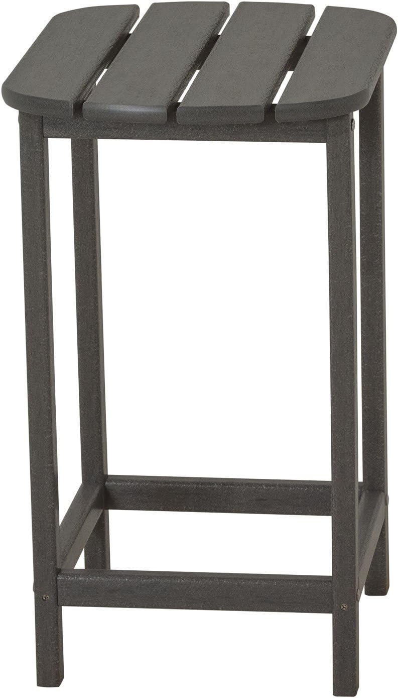 South Beach 26" Counter Side Table (Slate Grey)