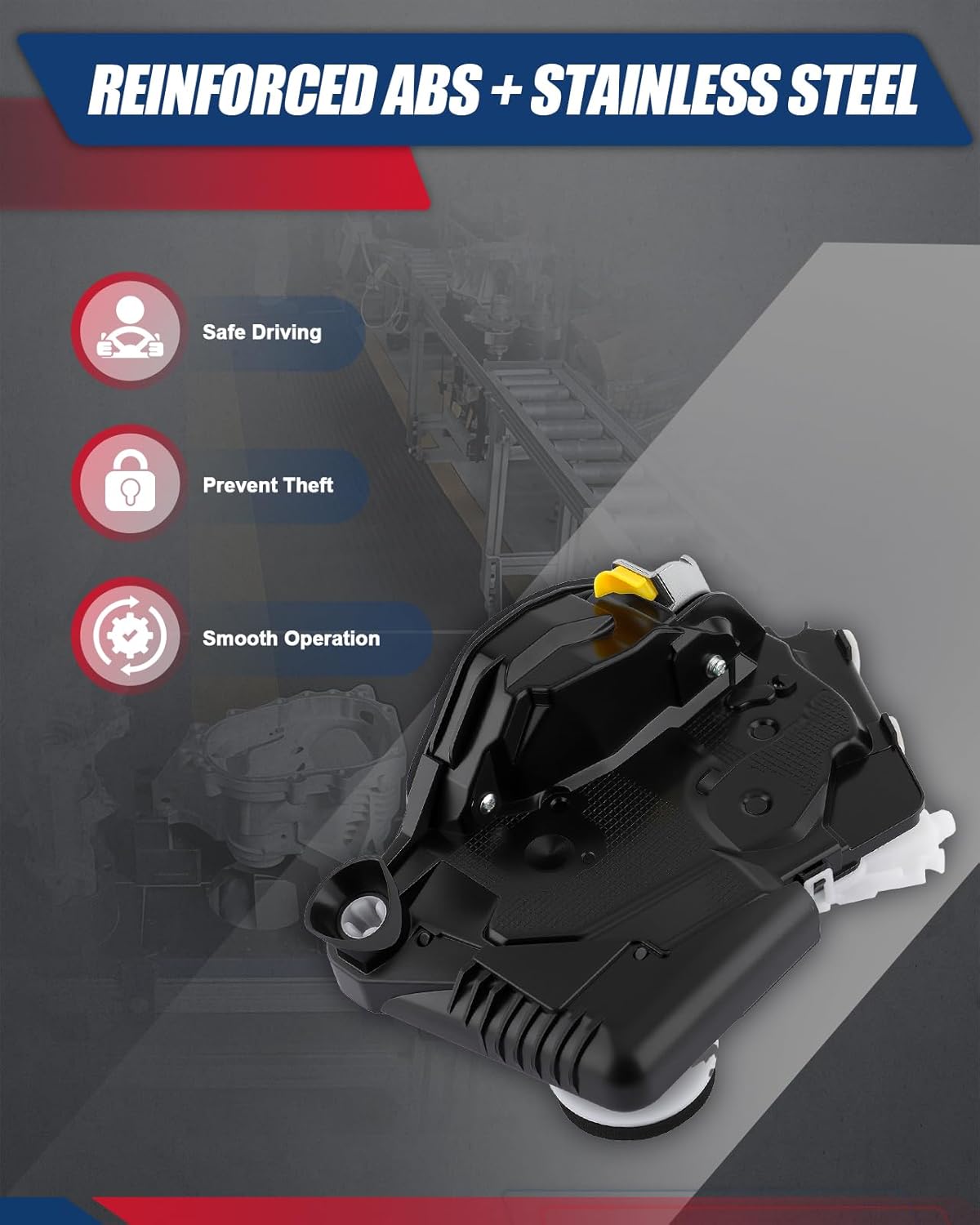 Left Front Door Lock Actuator Driver Side for Honda CR-V 2012-2016, Accord 2013-2017, for Acura ILX 2013-2019, RLX 2014-2019 Replace # 72150-T0A-A02 72150T0AA02 72150-T0A-A01 DLA741 931-529