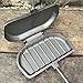 ROME Panini Press Cast Iron Sandwich Cooker Designed For Use On BBQ Grills, #1305