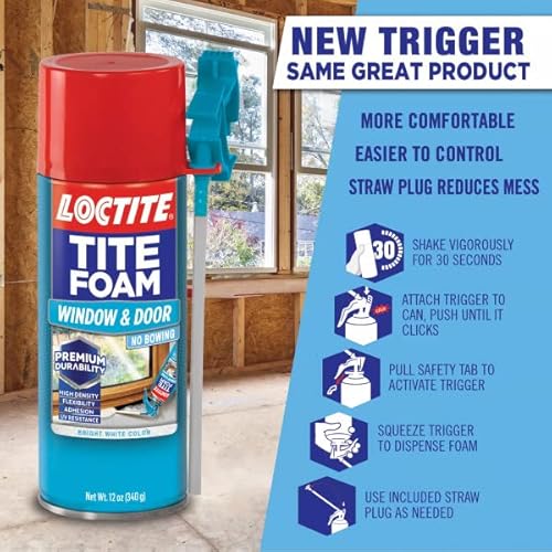 Loctite 2243625 Tite Foam Window & Door Sealant, Polyurethane Foam
