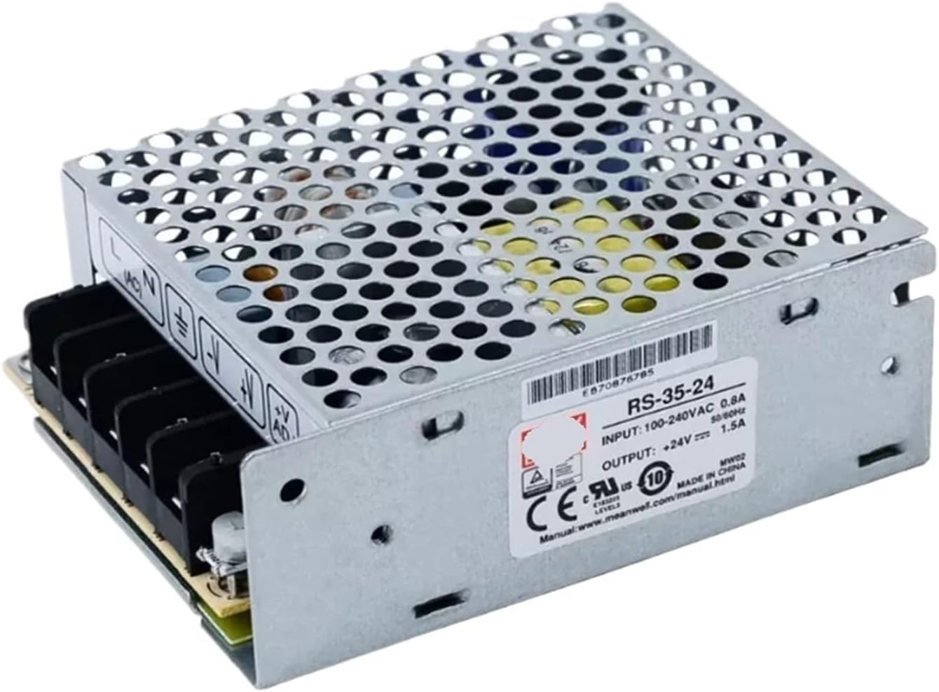 MEARS-35 Series RS-35-3.3 RS-35-5 RS-35-12 RS-35 RS-35-24 RS-35-48 Single Output Switching Power Supply(RS-35-24)