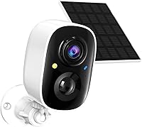 Vista 11 de Cámaras de seguridad 2K FHD con energía solar inalámbricas para exteriores, cámaras inalámbricas WiFi, cámaras exteriores para seguridad del hogar