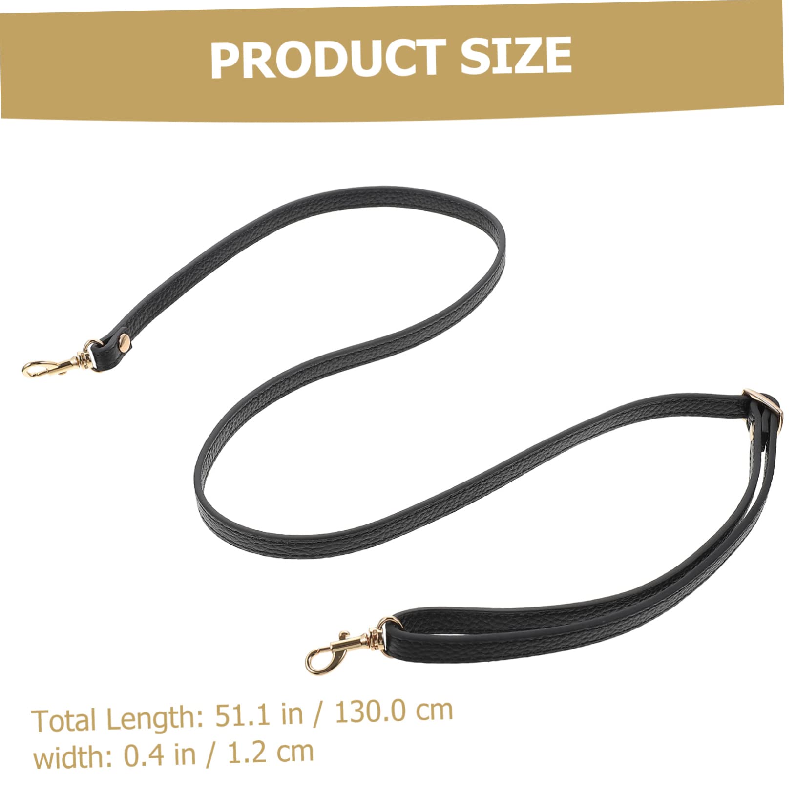 VILLCASE 4stücke Crossbody Bag Schultergurt Pu Ersatzgurt Für Handtaschen Verstellbar Karabiner Für Umhängetaschen Und Handtaschen
