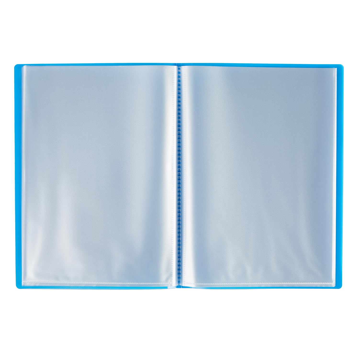 Marbig Refillable Display Book 40 Pocket Blue - View #3