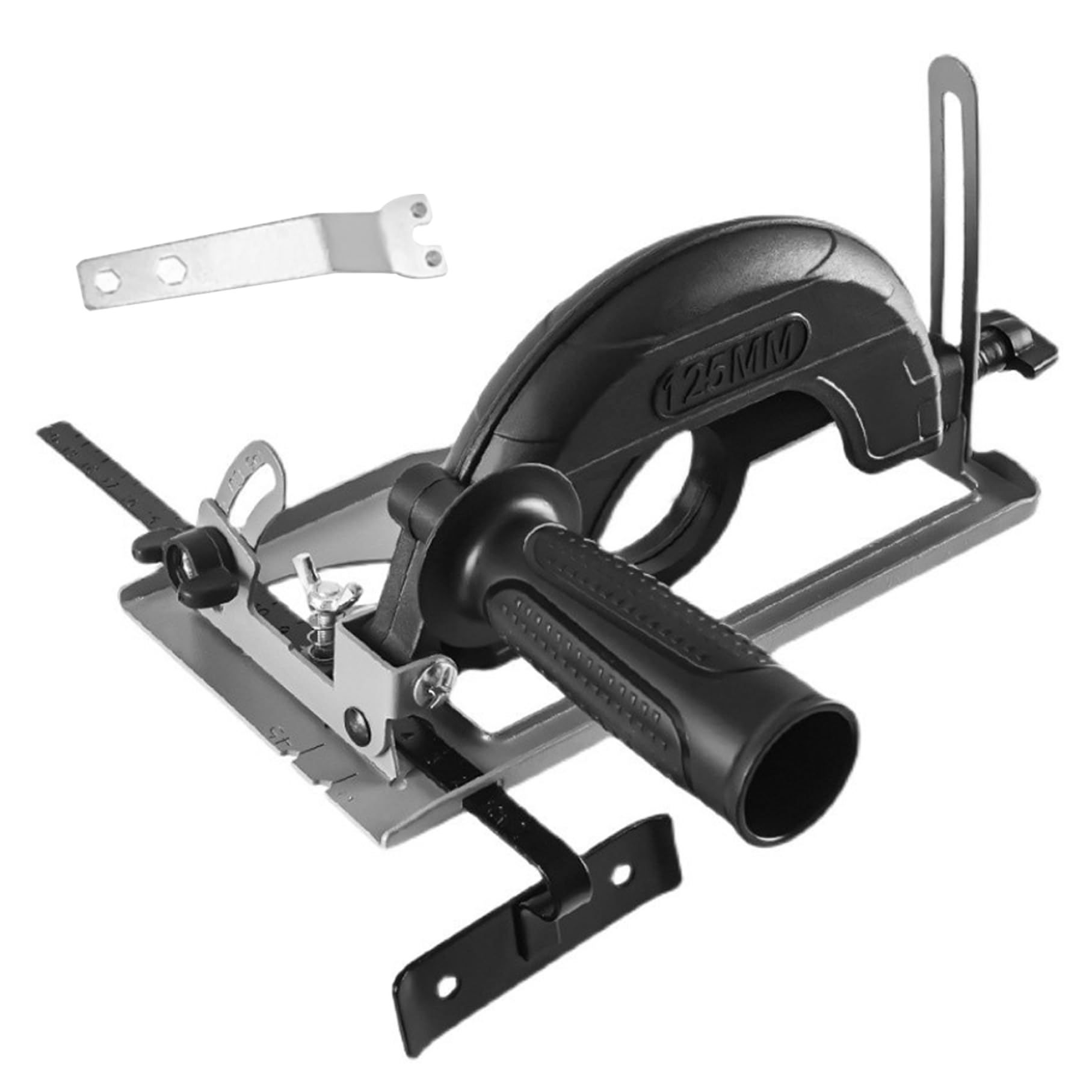 Soporte de corte para amoladora angular ajustable 45 grados con guía base