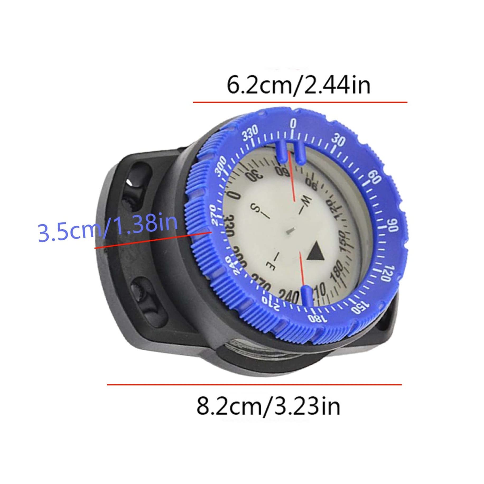 Montre Outdoor Survie – Vision Nocturne, Boussole, 50M étanche – NEUVE