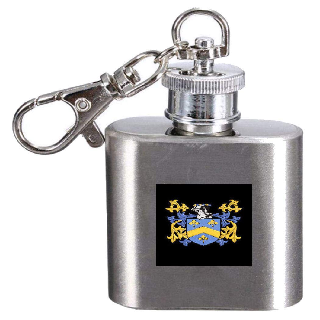 Flasque héraldique Lynch 28,3 ml, le cadeau personnalisé traditionnel