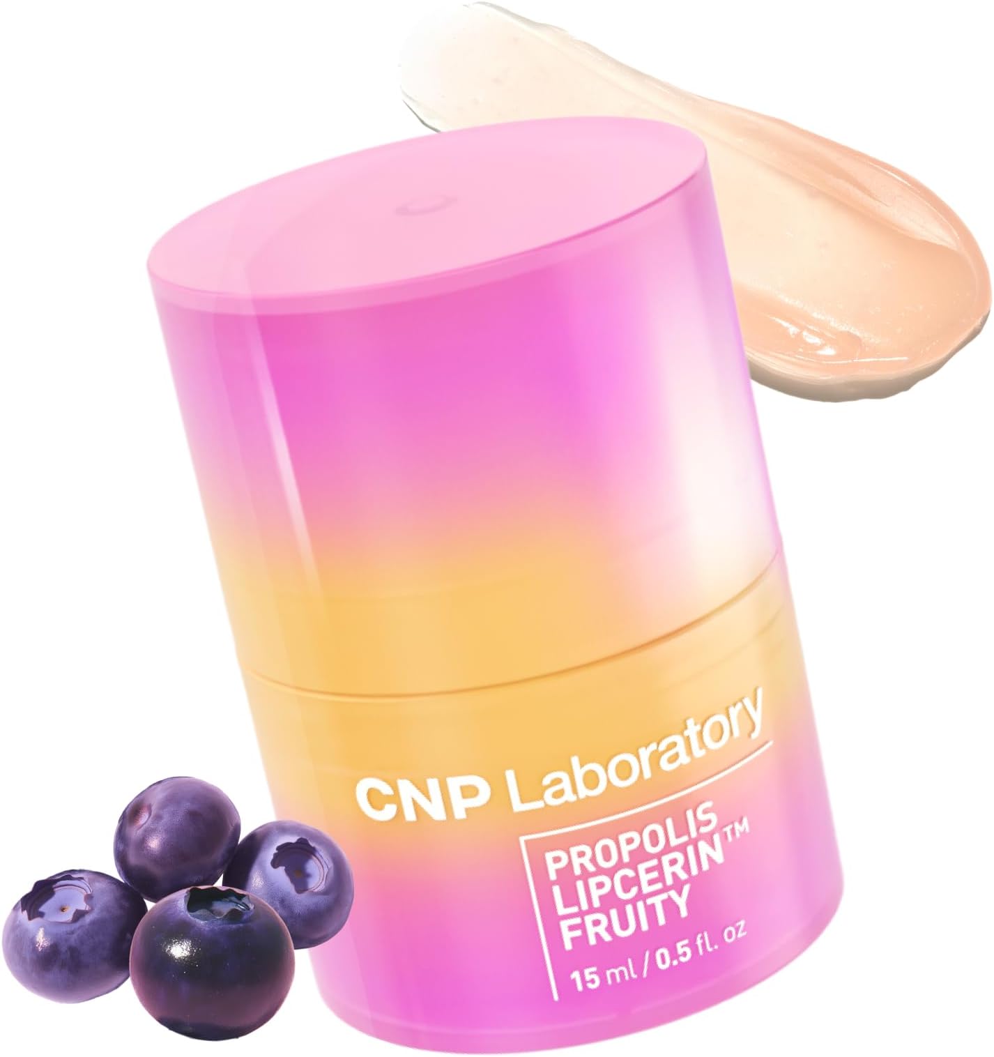 Honey Lip Butter - Propolis Lipcerin™ 02 Berry, Hydrating Overnight Manuka Lip Balm & Mask, 12hr Long-Lasting Moisture, Stocking Stuffers, Gifts for Women, 0.5 fl.oz.